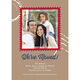 Brown Home Stamp Photo Moving Announcements Image 4 of 6